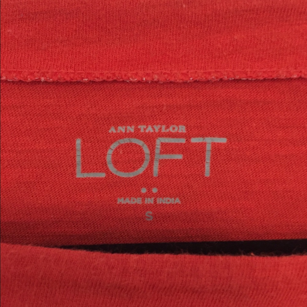 Striped top from LOFT